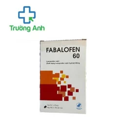 Fabalofen 60 Pharbaco - Thuốc giảm đau, giảm viêm, hạ sốt
